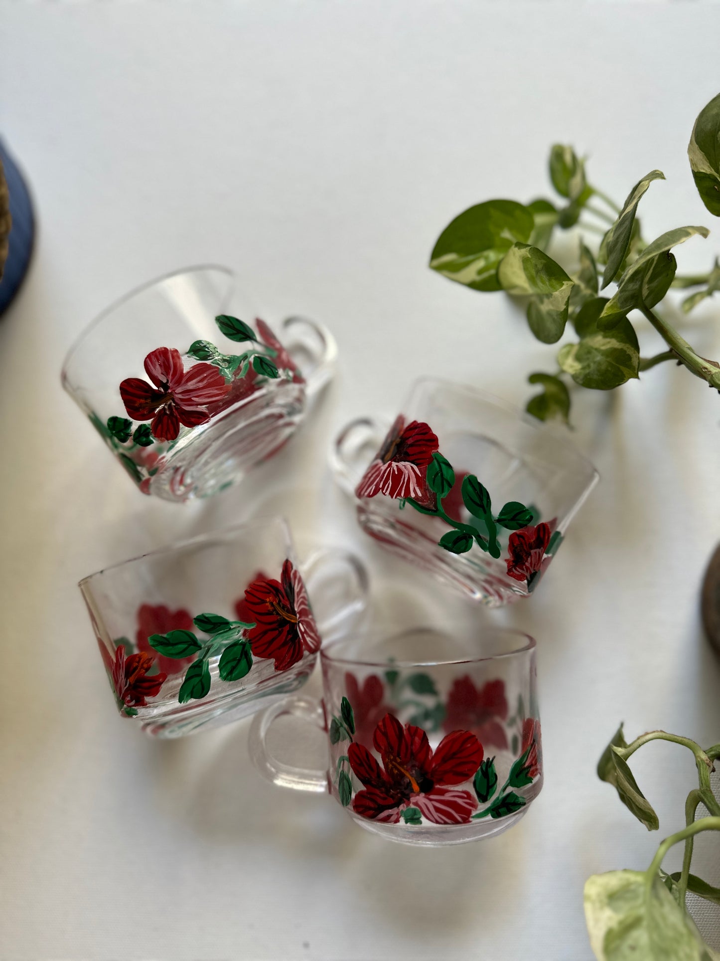 Scarlet Blossom - Tea Cup
