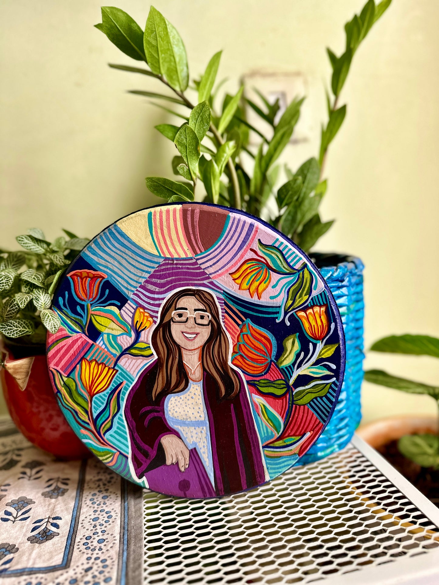 Personalised Single Person Wall Plate