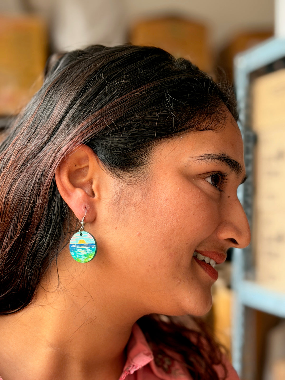 Sunset by the Sea - Earrings
