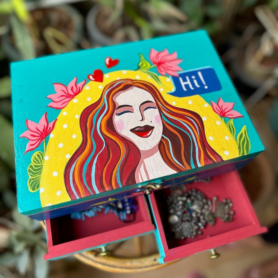 Personalised Jewellery Box