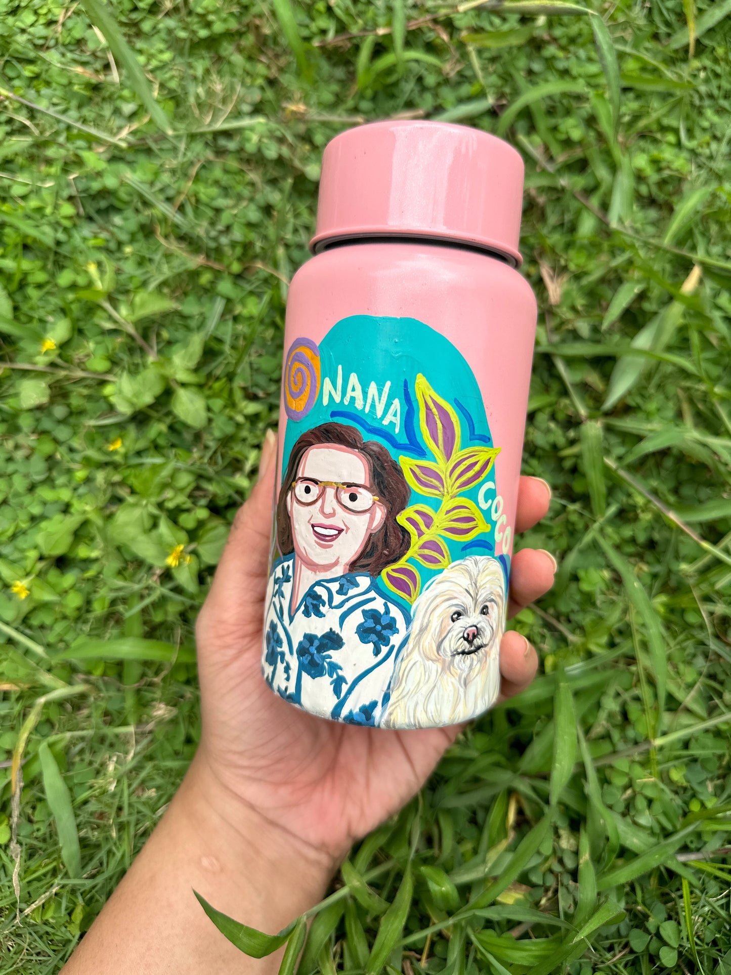 Me And My Fur Baby - Customised Water Bottle