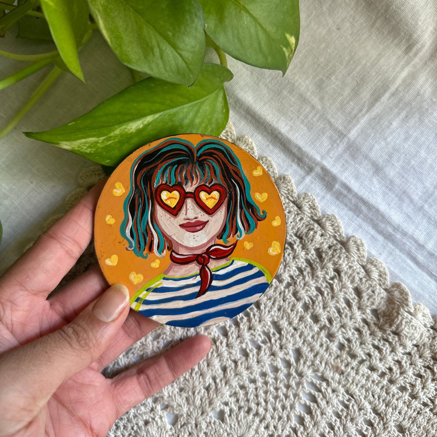 Sass In Stripes - Magnet