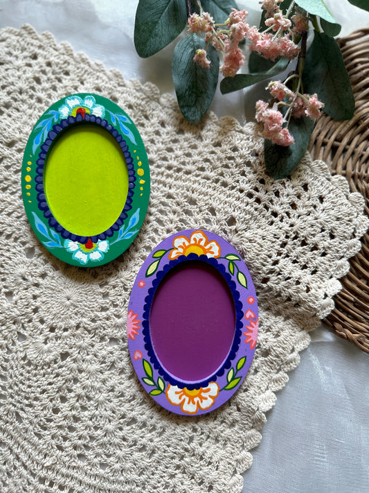 Flower Power - Photo Frame Magnet