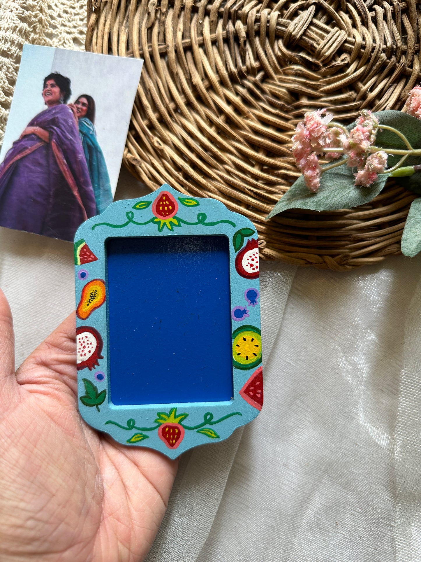 Fruit Fiesta - Photo Frame Magnet