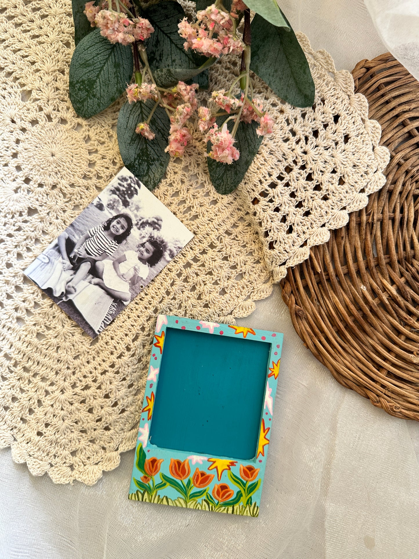 Tulip Gardens - Photo Frame Magnet