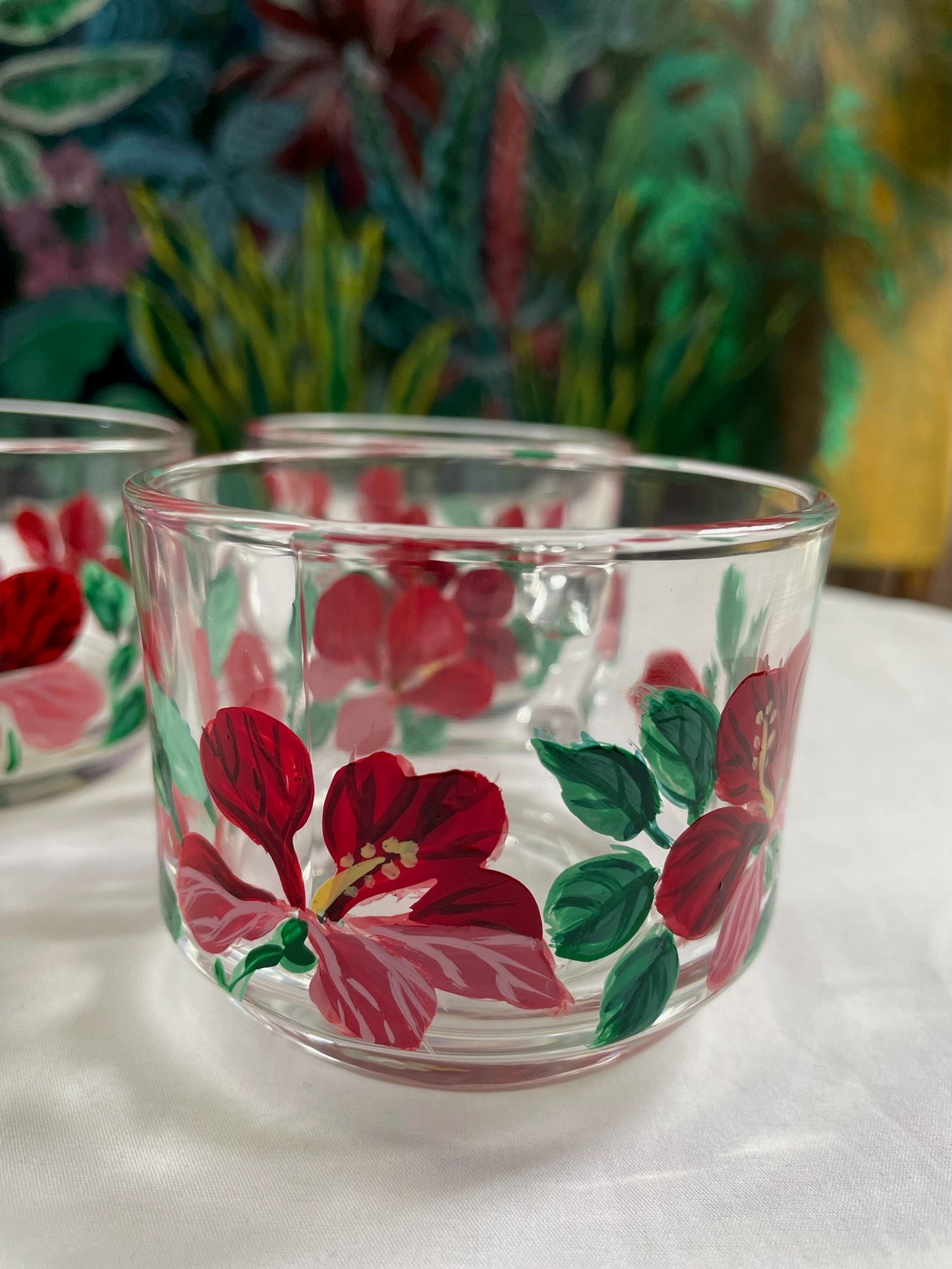 Scarlet Blossom - Tea Cup