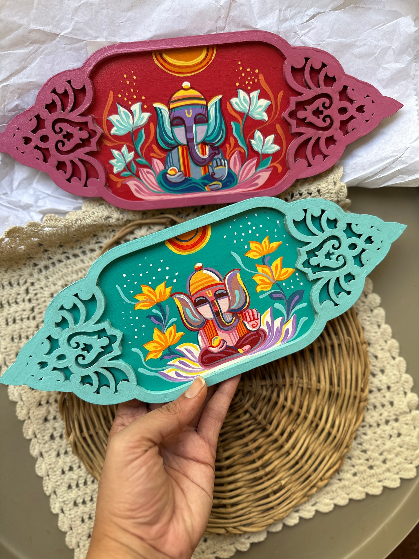 Ganesha - Pooja Tray