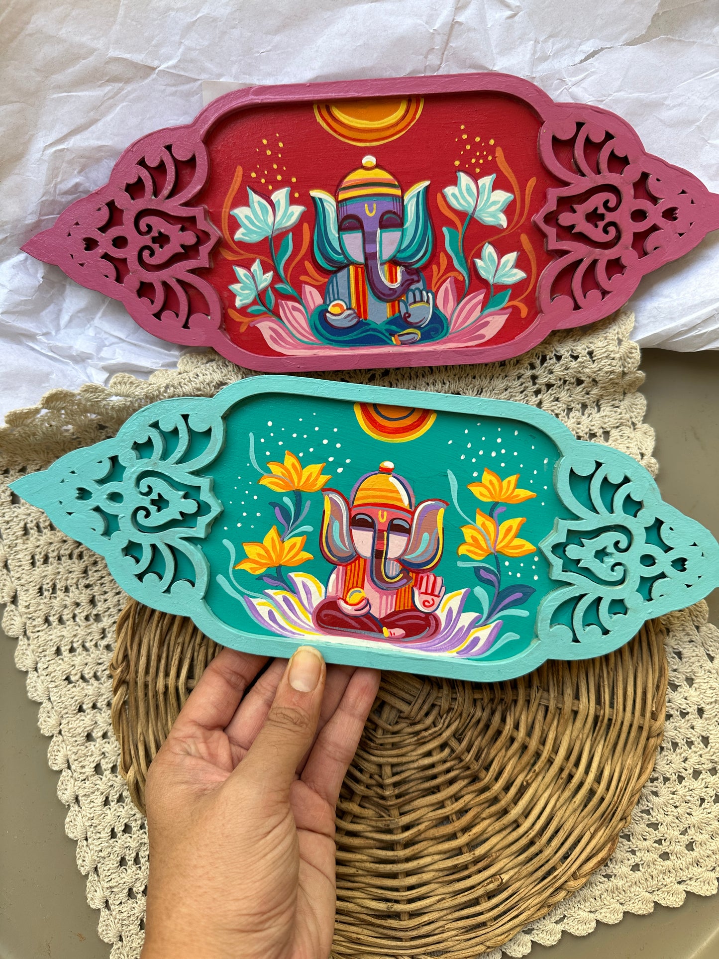 Ganesha - Pooja Tray