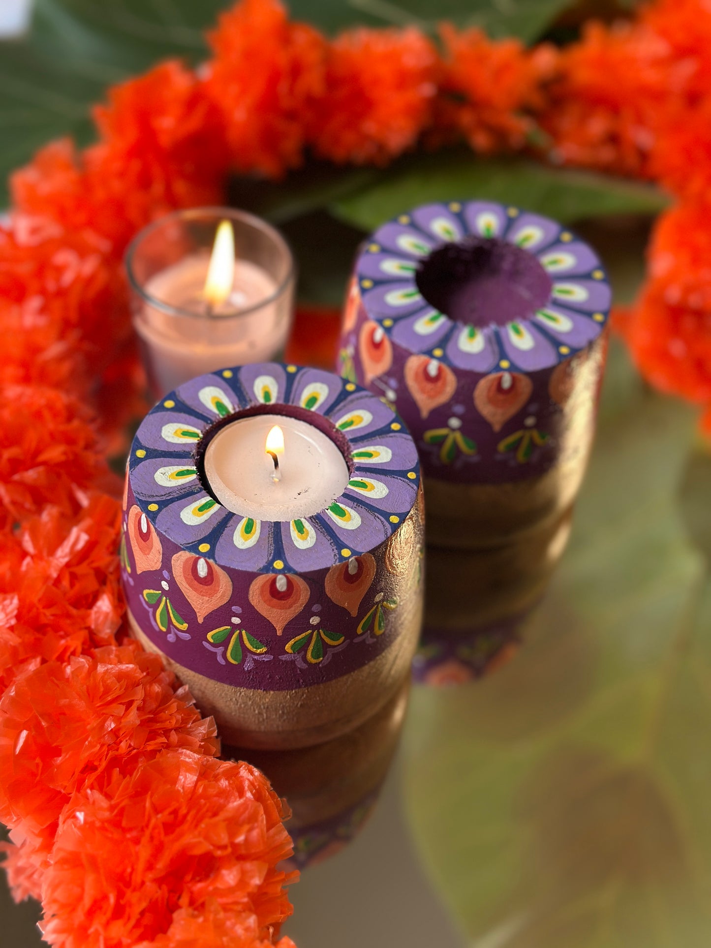 Kusumdeep - Tea Light Holder (Set of 2)