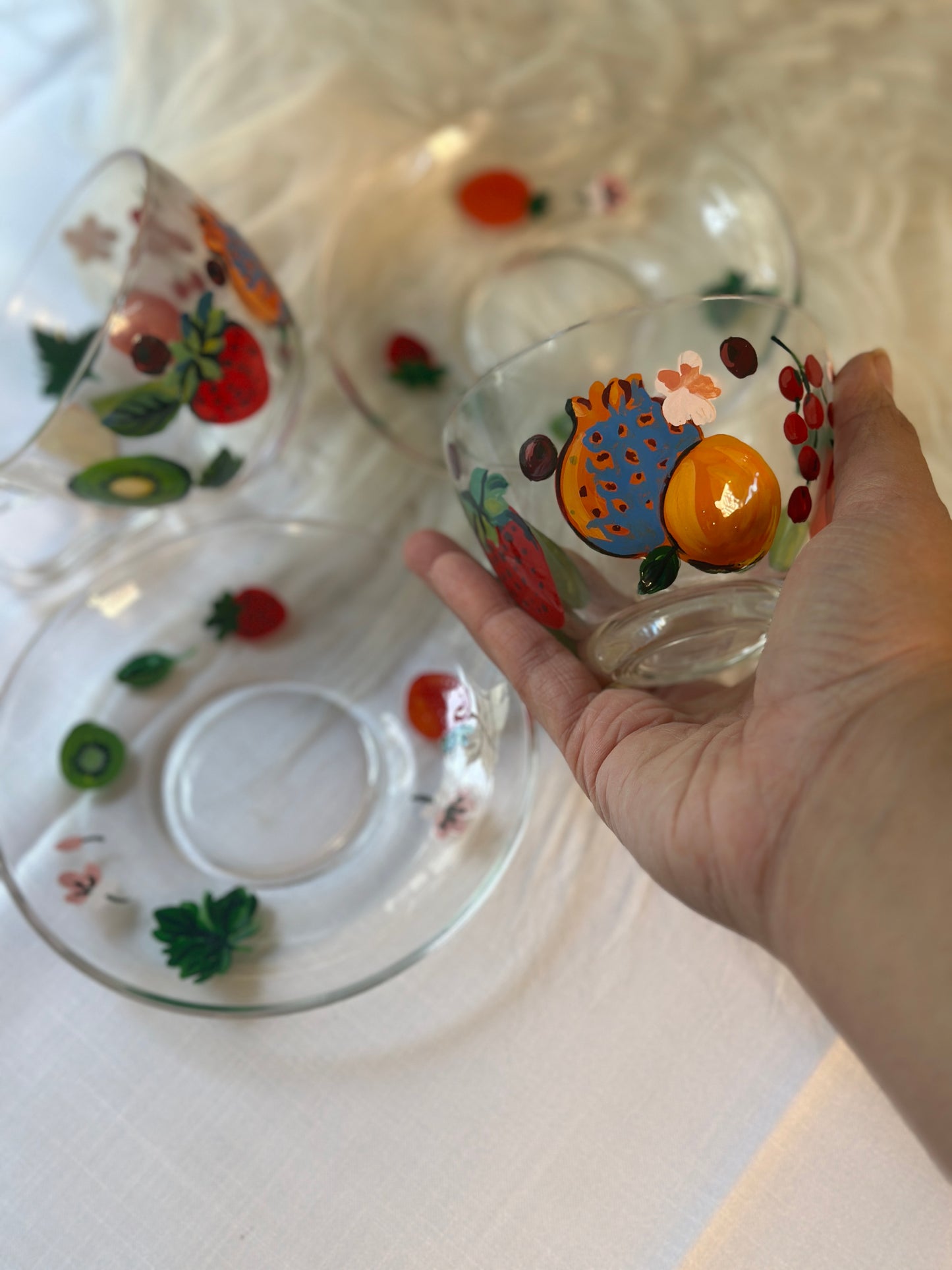 Fruit Fiesta - Tea Cup With Saucer