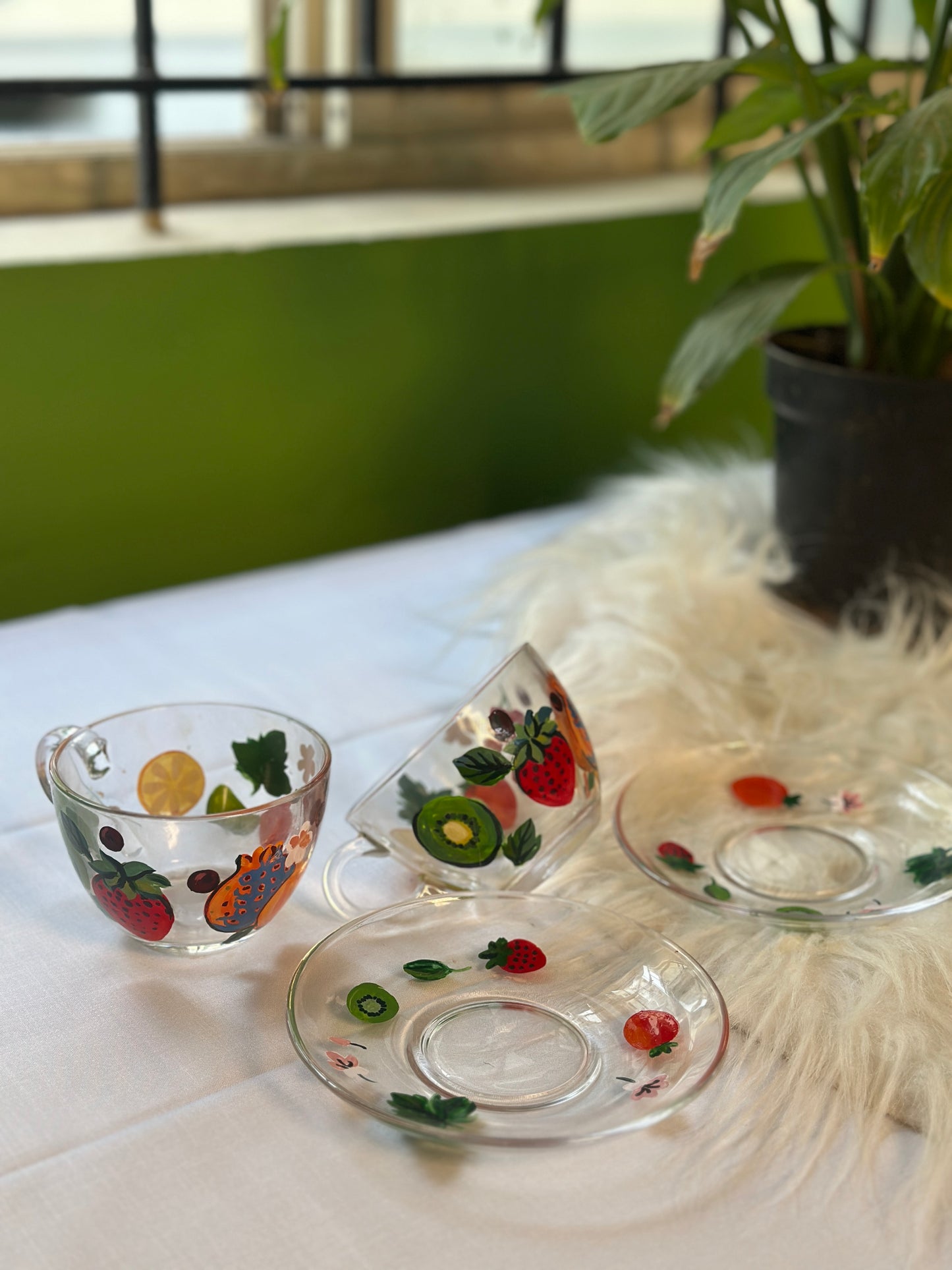 Fruit Fiesta - Tea Cup With Saucer