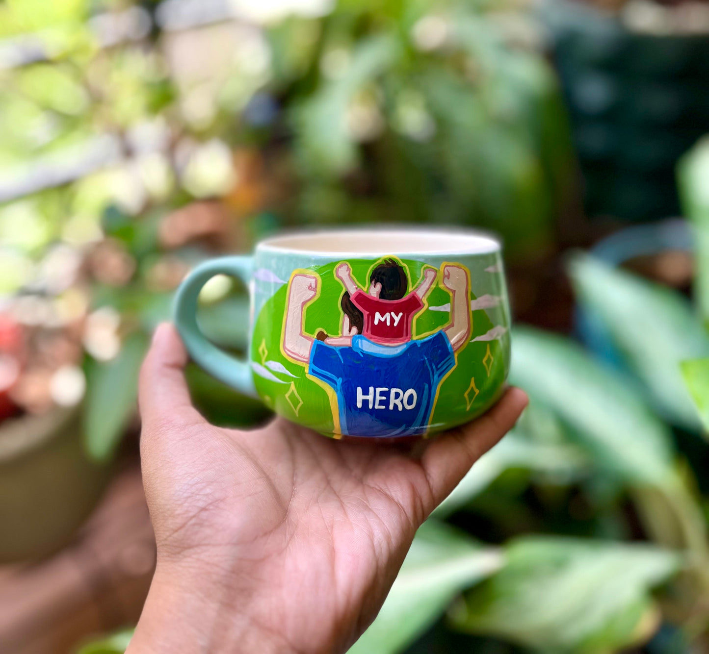 My Hero - Cappuccino Mug