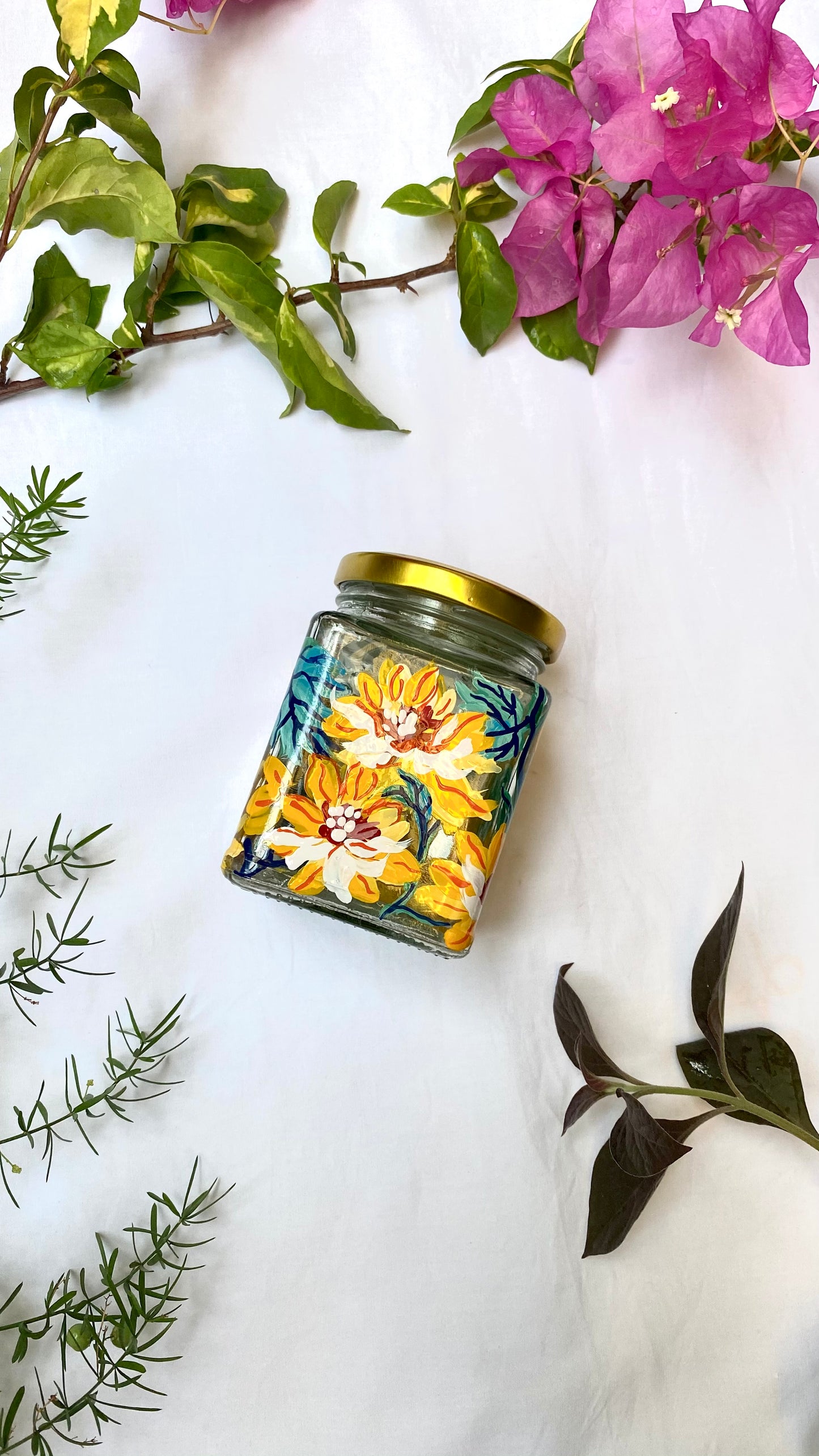 Calendulas jar
