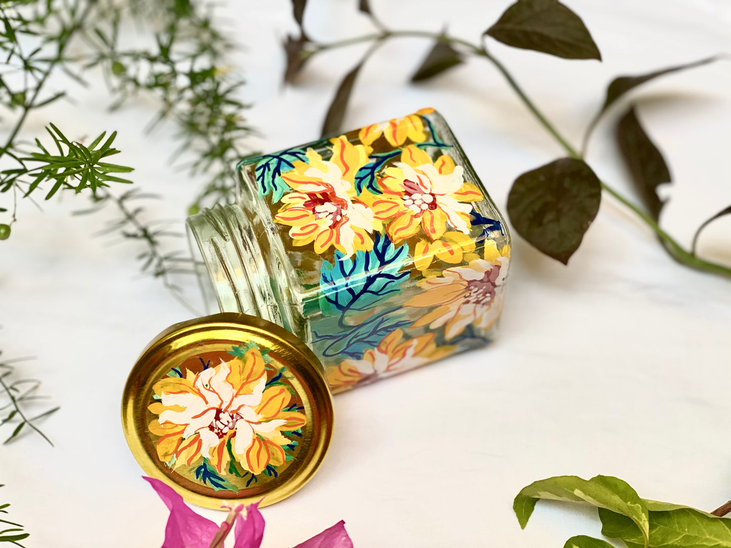 Calendulas jar