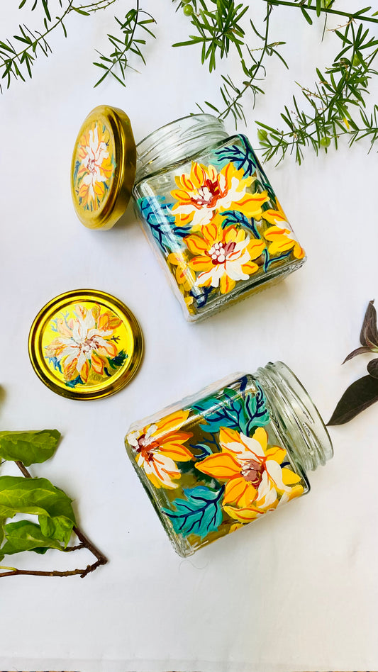 Calendulas jar