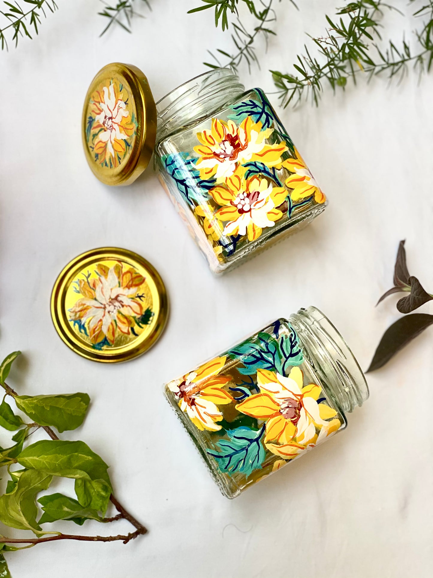 Calendulas jar