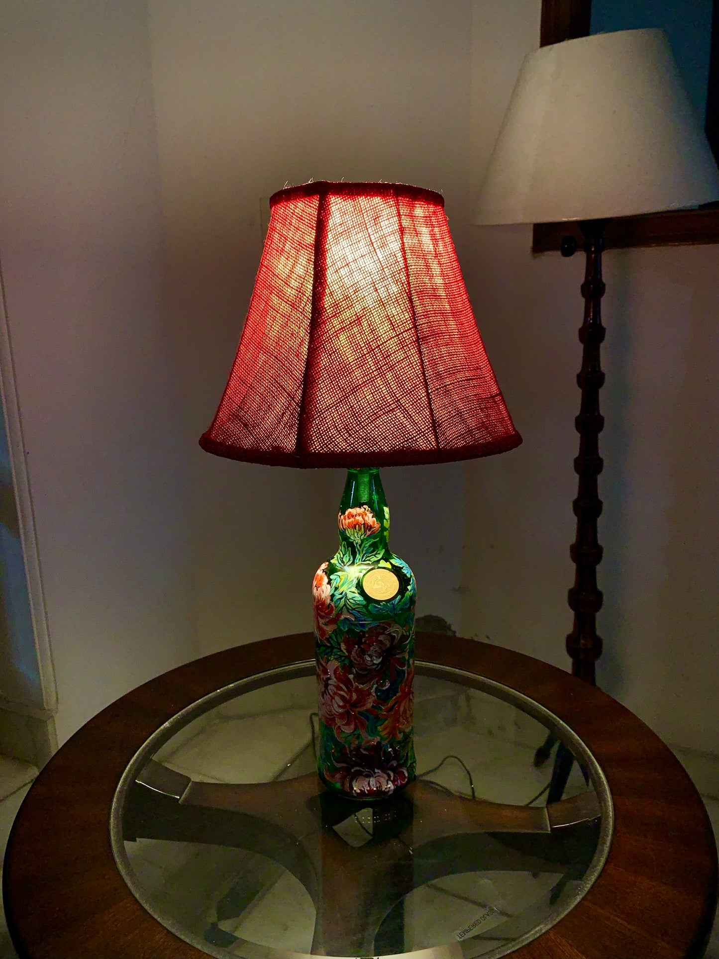Chrysanthemums Lamp