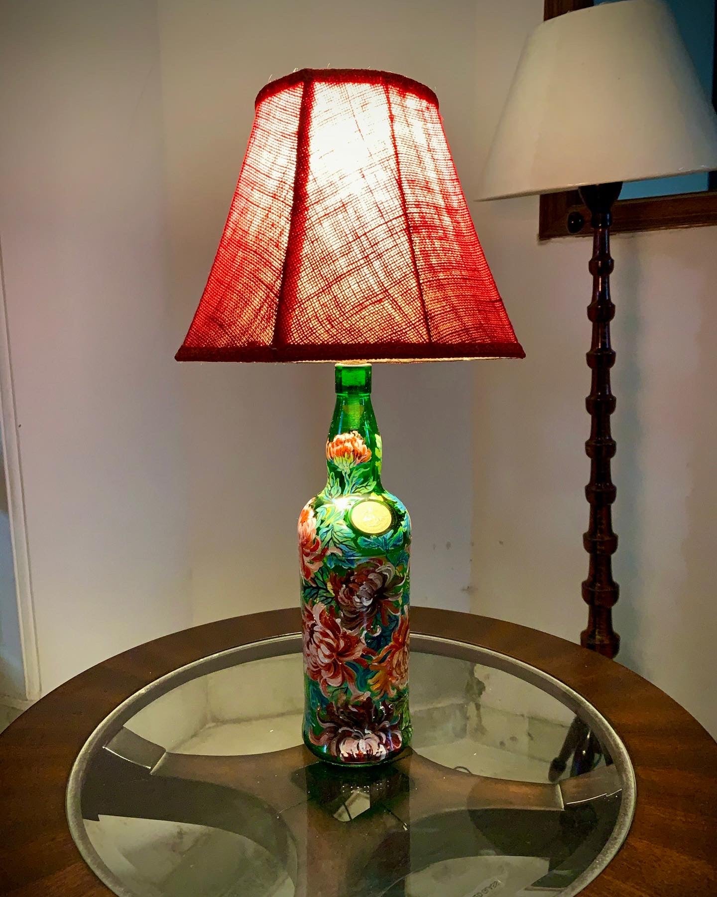 Chrysanthemums Lamp