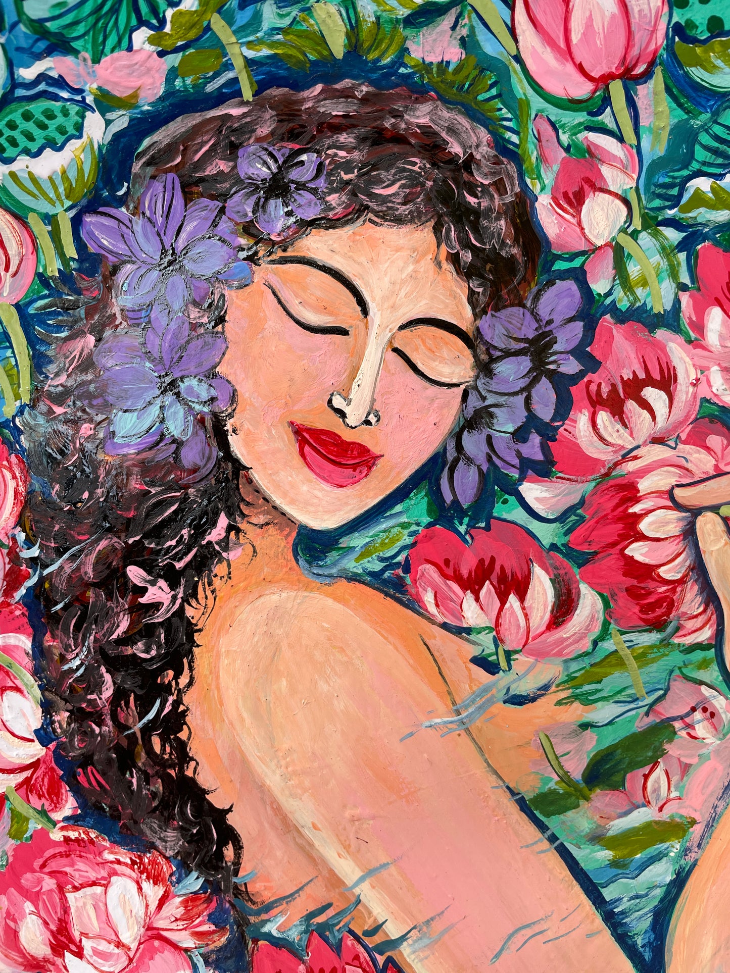 Lily and the lotus pond - Set of 2