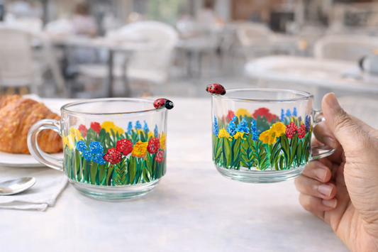 Ladybug Garden - tea cup