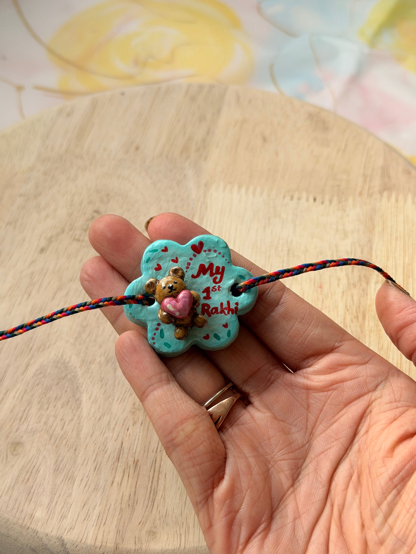 My First Rakhi 🧸💙