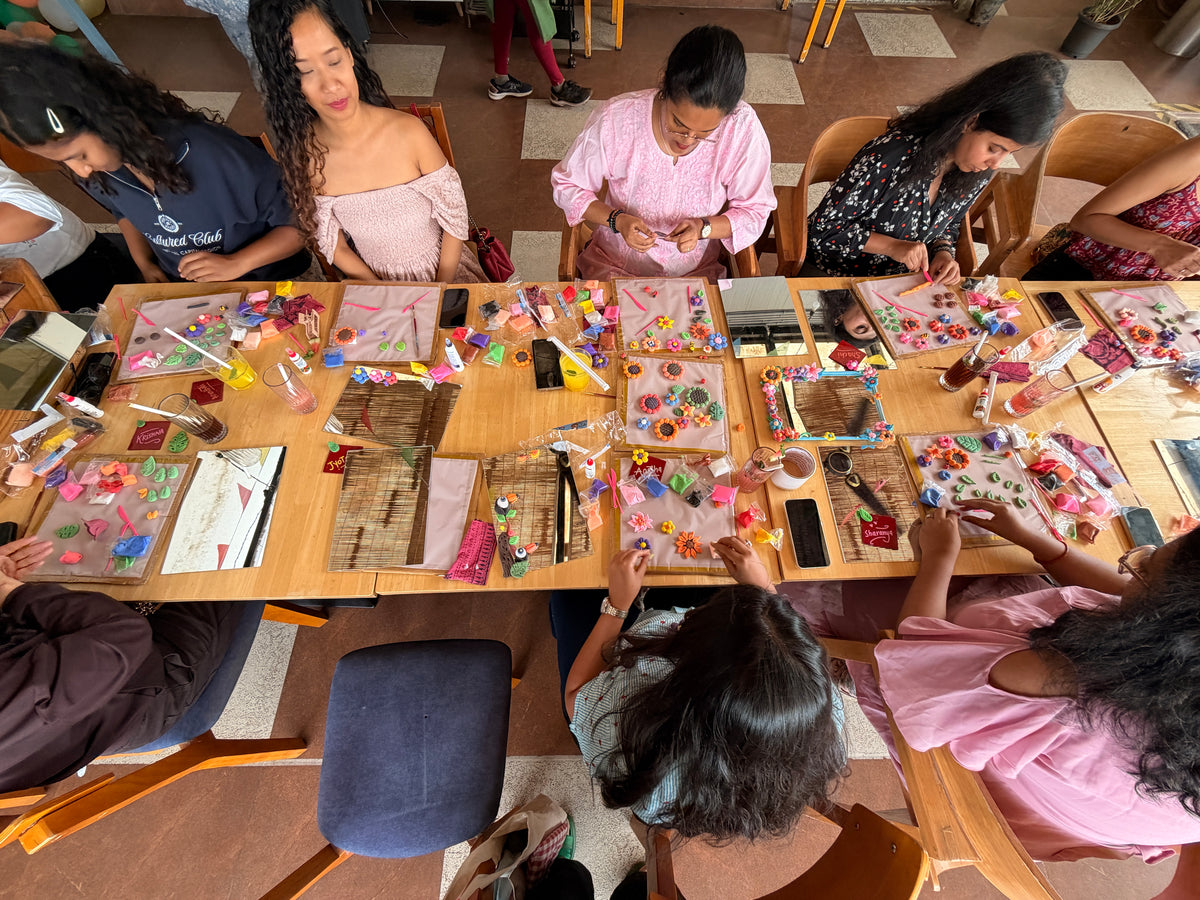 Bloom & Mirror - Offline Clay workshop 🪞 🌼