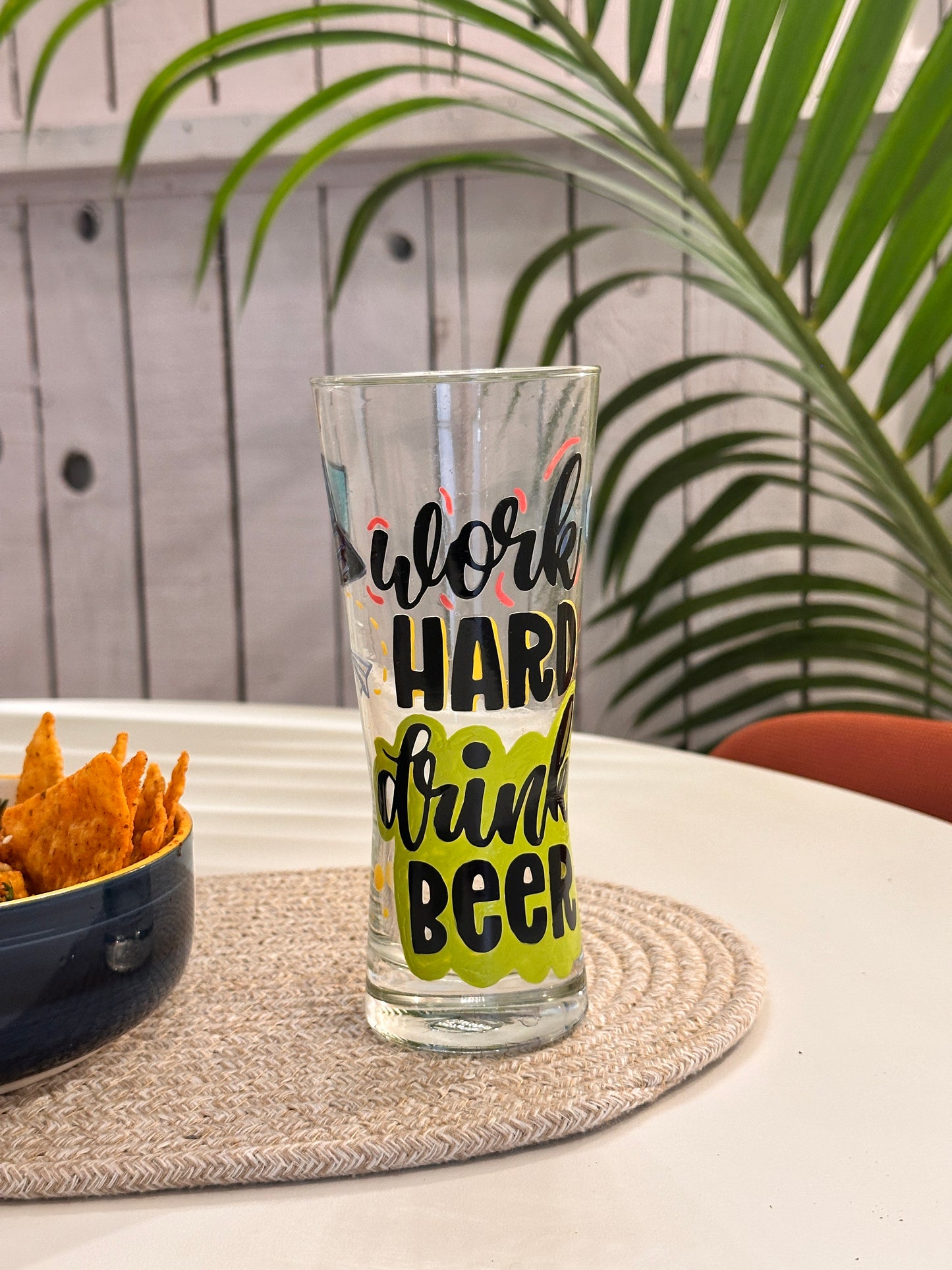 Work Hard Drink Beer - Beer Mug