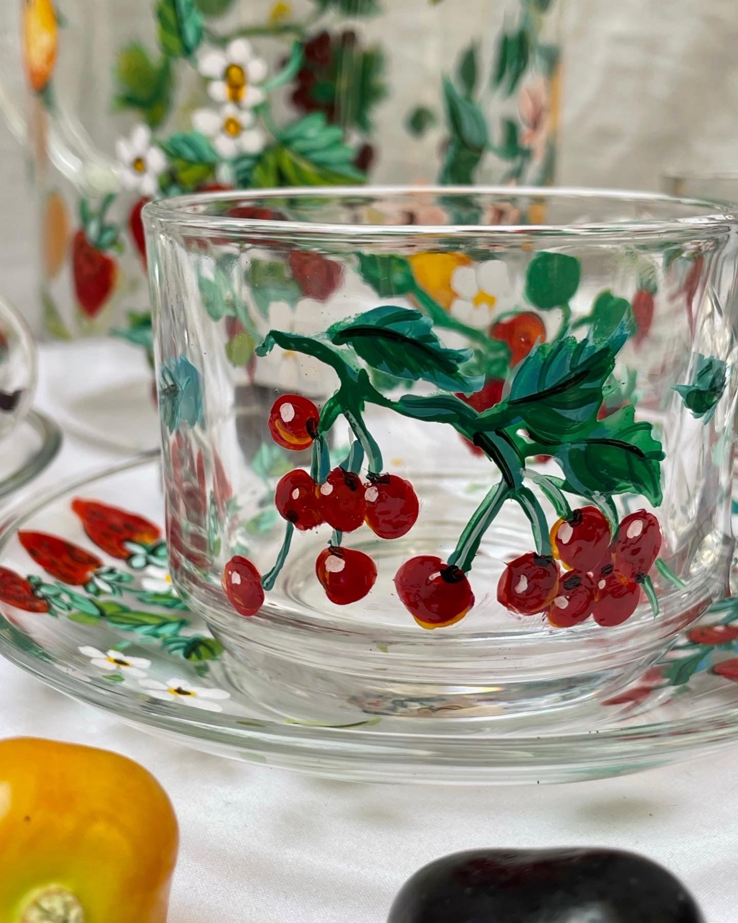 Fruity Blossom Tea Cup Set