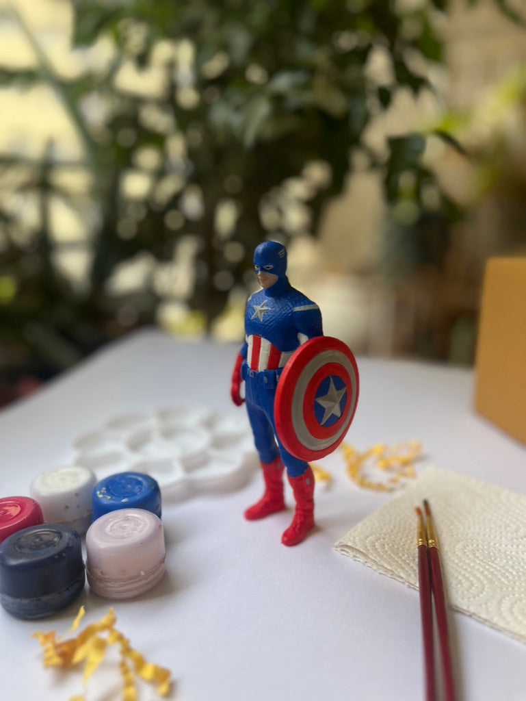 Paint Your Own Captain America