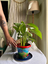 Load image into Gallery viewer, Online planter painting workshop - wanderlust
