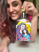Load image into Gallery viewer, Online bottle painting workshop - celebrating Motherhood
