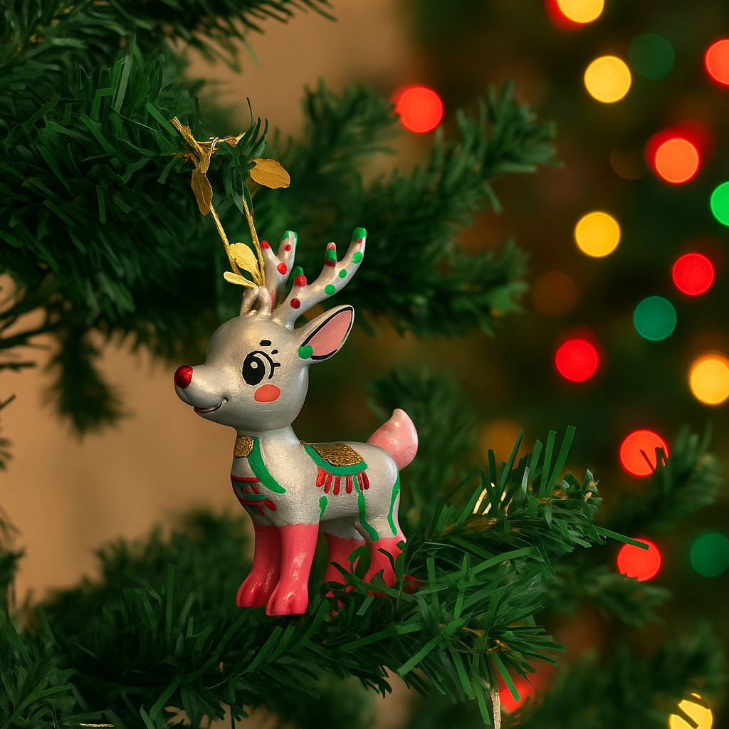 Almora the reindeer - Ornament