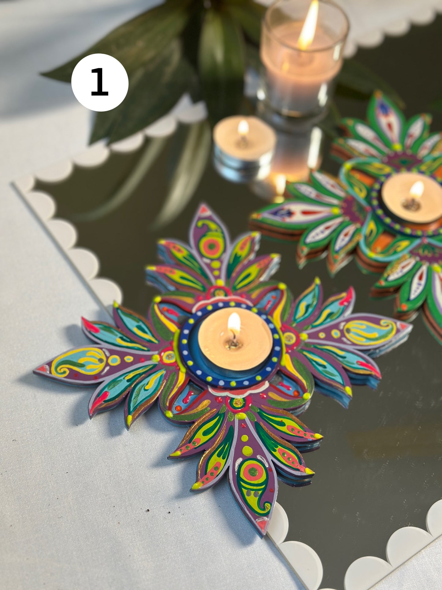 Madhubala - Tea Light Holder