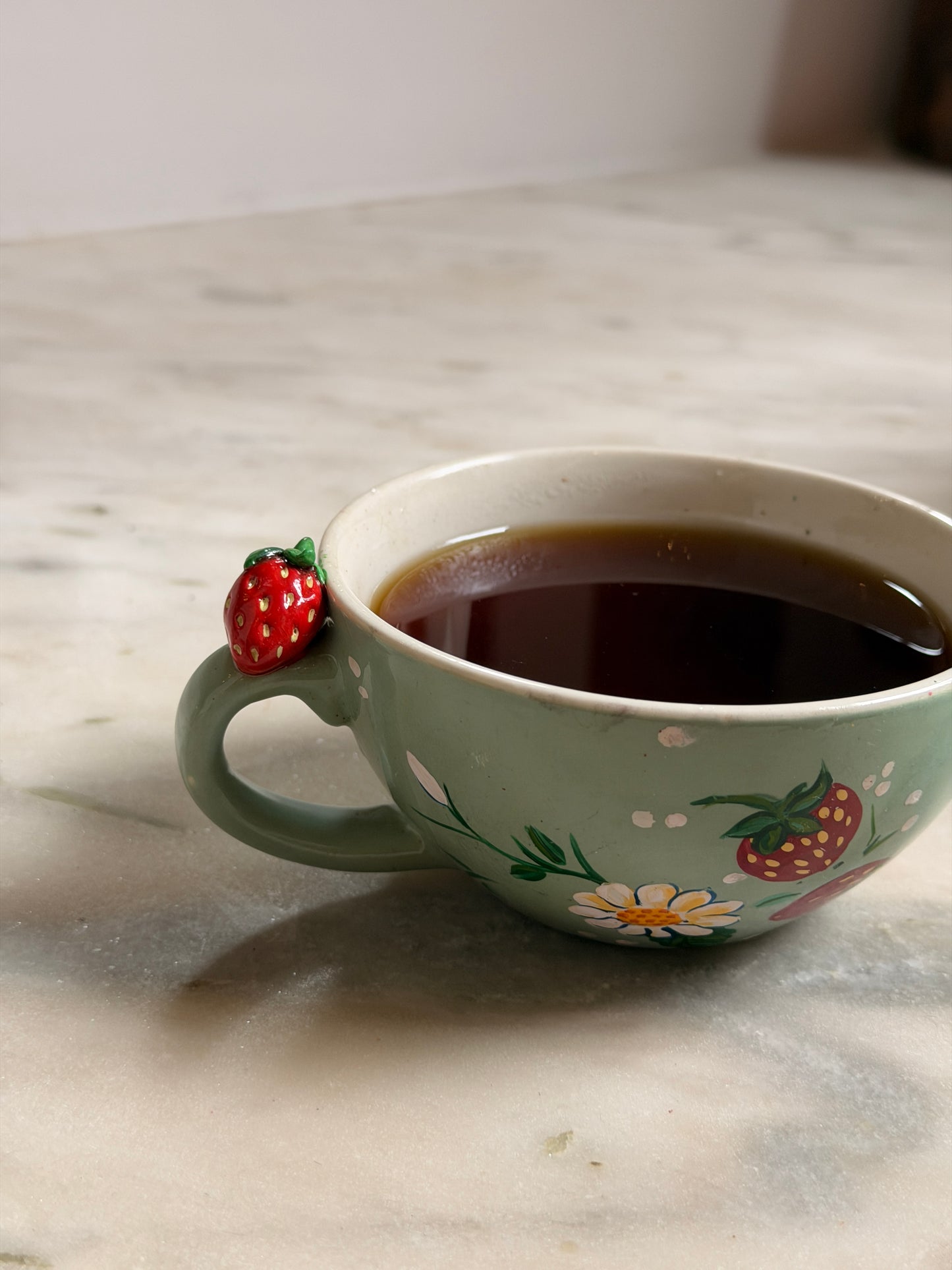Berry Little Garden 🍓🌼 - cappuccino mug