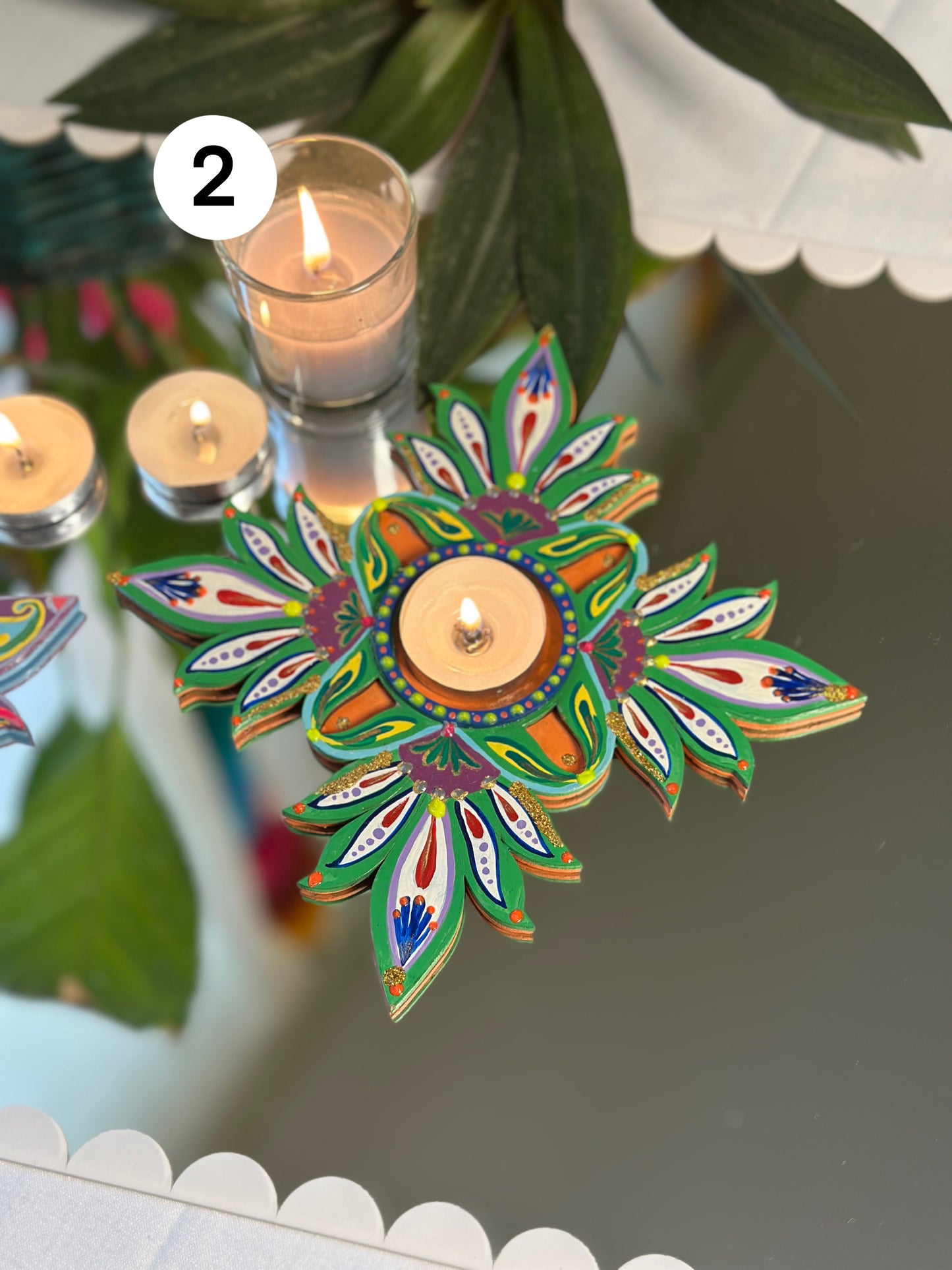 Madhubala - Tea Light Holder