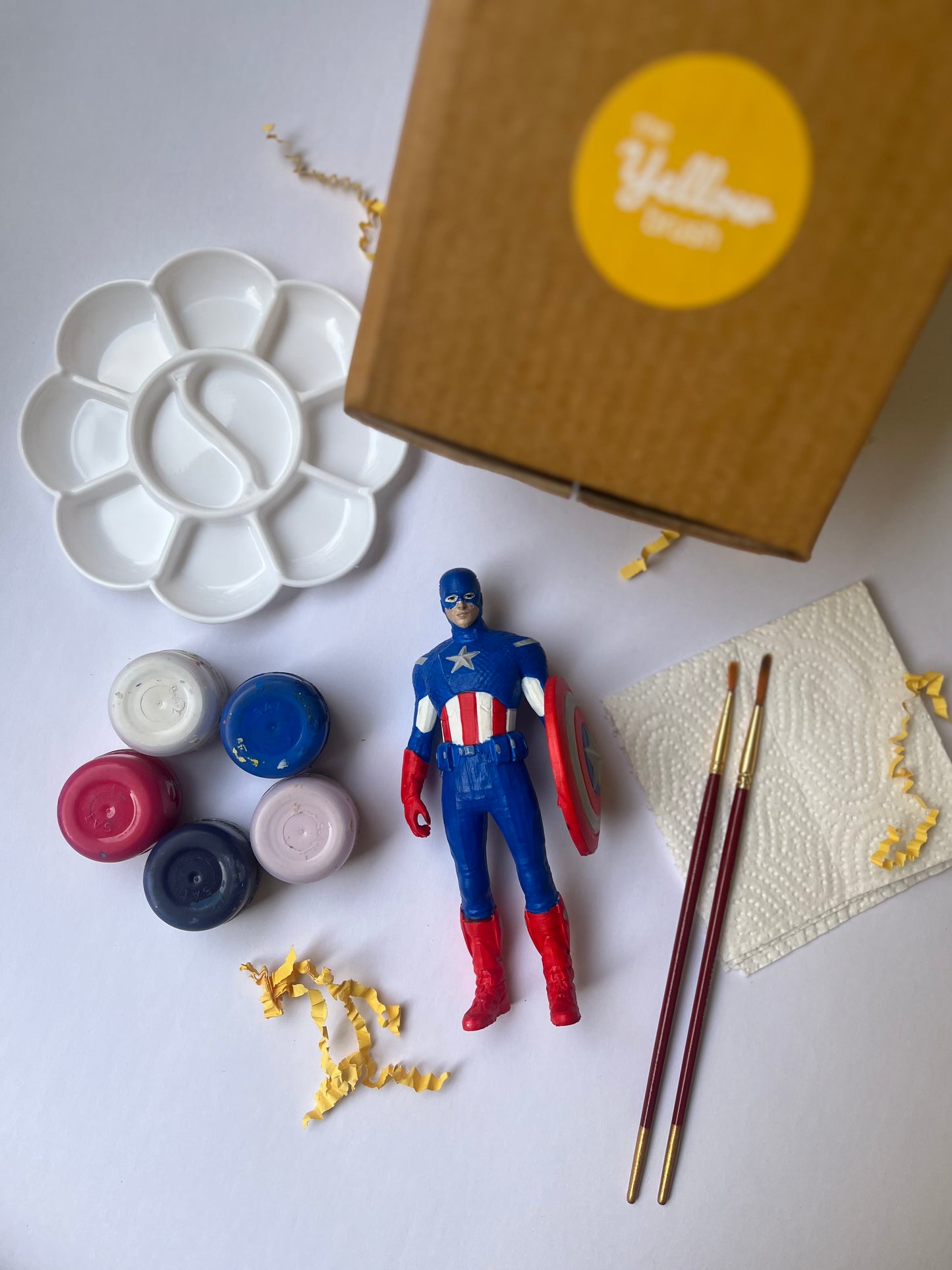 Paint Your Own Captain America