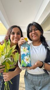 Lily Blooms - Bottle painting workshop | 15 December