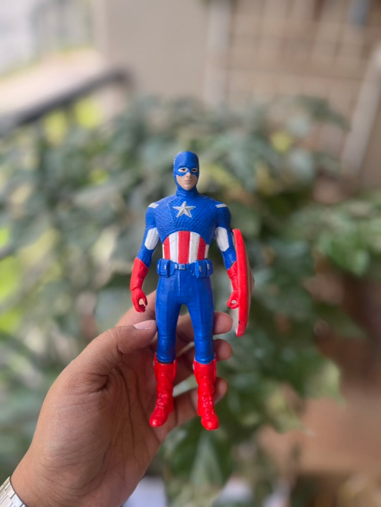 Paint Your Own Captain America