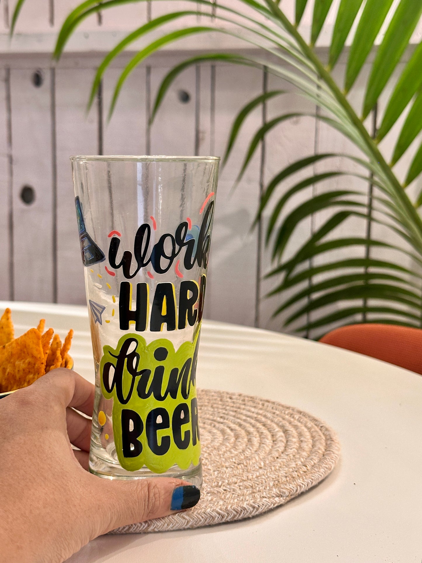 Work Hard Drink Beer - Beer Mug