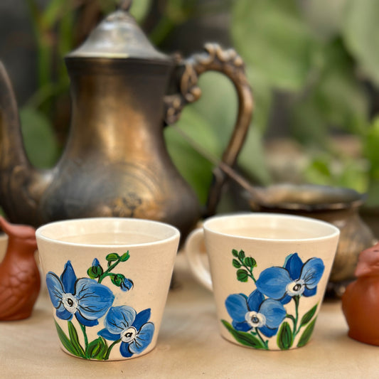 Blue Orchids - Set of 2