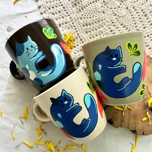 Blue Cuddle Mug