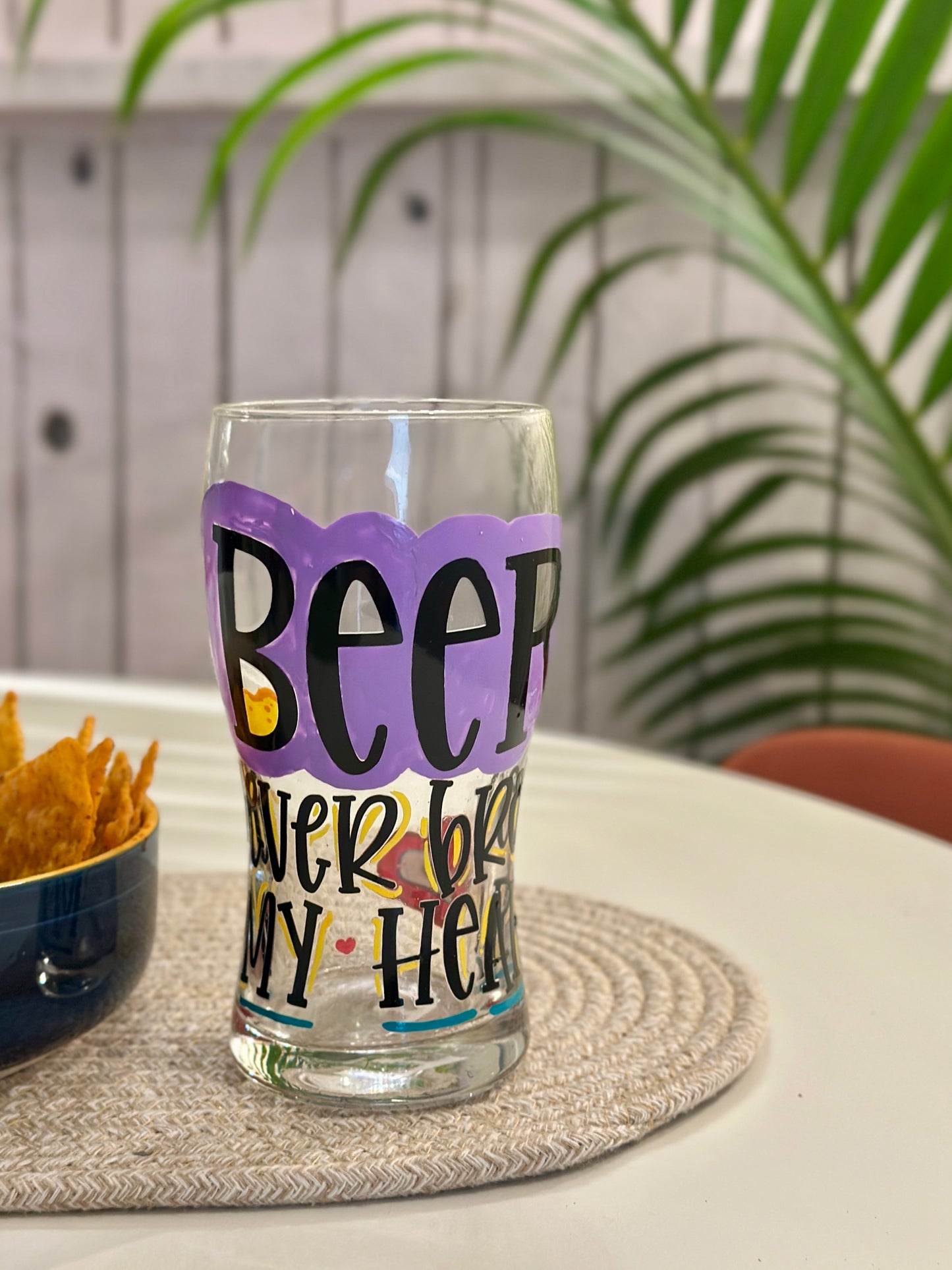 Beer Never Breaks My Heart - Beer Mug