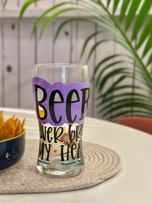Beer Never Breaks My Heart - Beer Mug