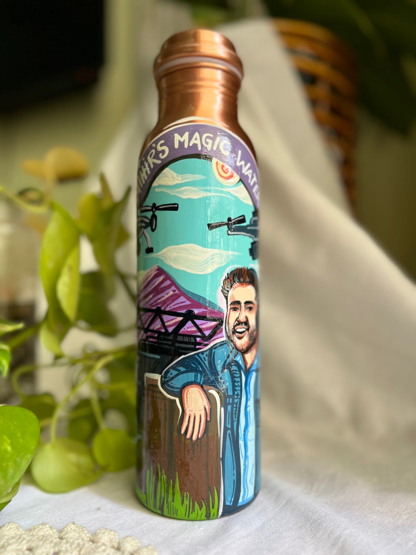 Customized Copper Bottle