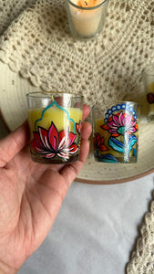 Floral blooms - scented mini candles