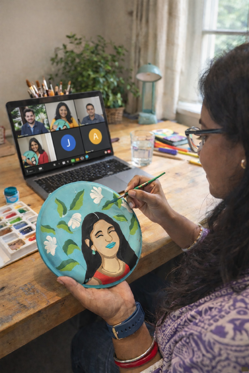 Online Portrait Painting Workshop - 25 April