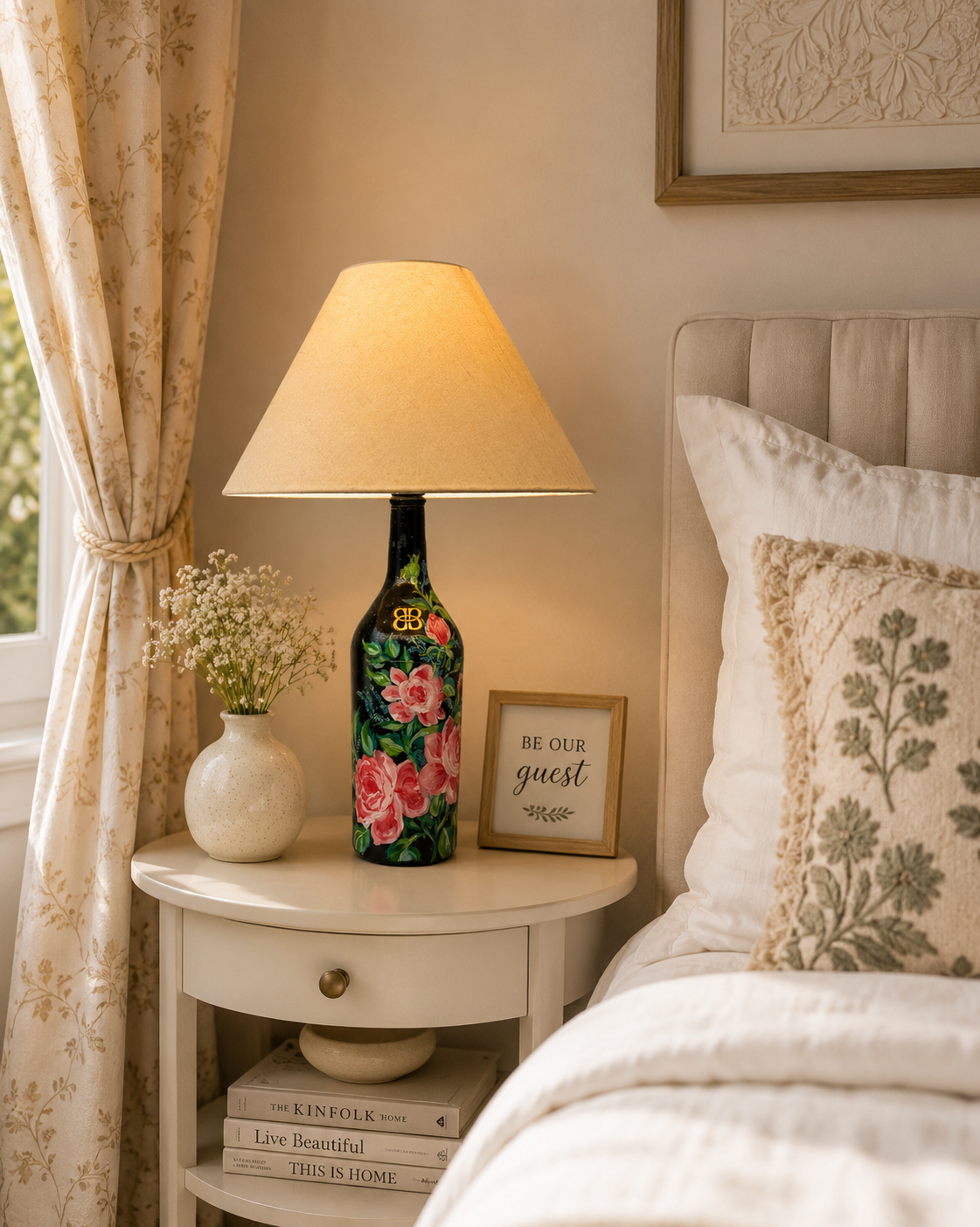 Midnight Rose 🌹 - Table Lamp