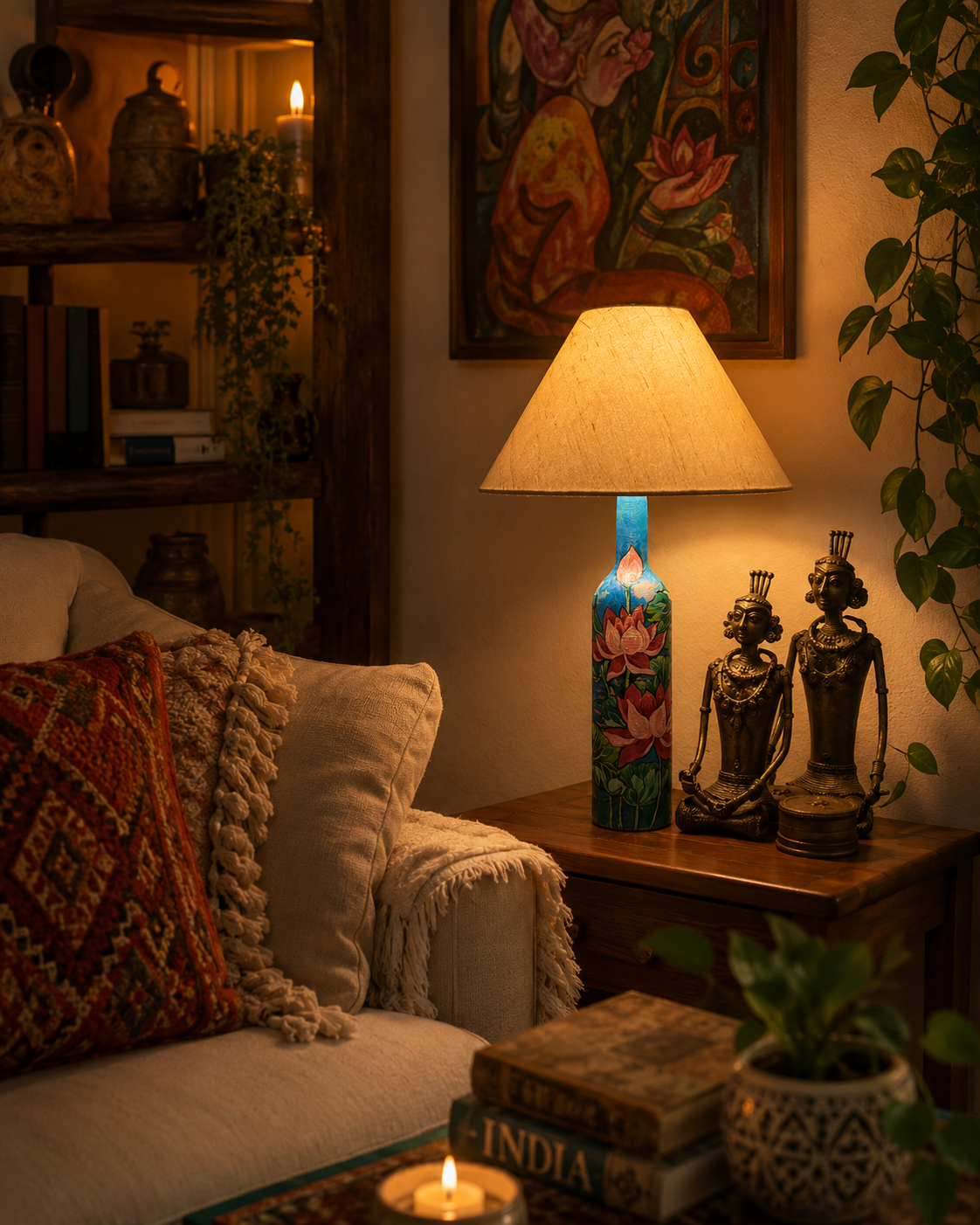 Lotus Nocturne - Table Lamp