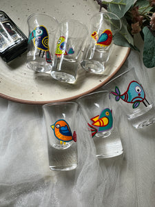 Tota shot glasses - set of 6