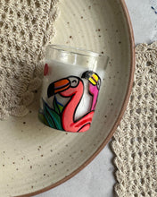 Load image into Gallery viewer, Flamingo duet- mini candle
